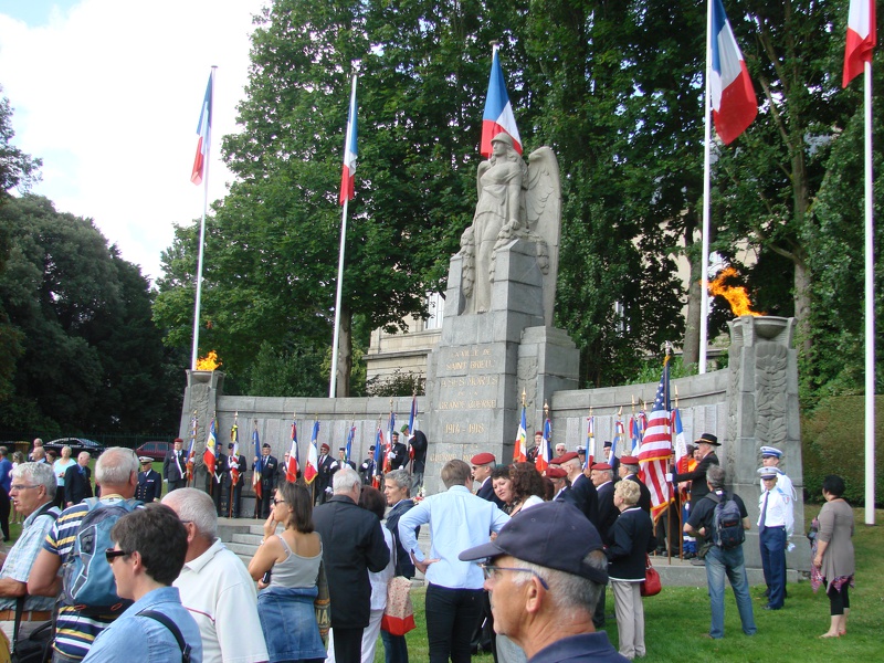 Commémoration 70 ans de la libération de Saint Brieuc